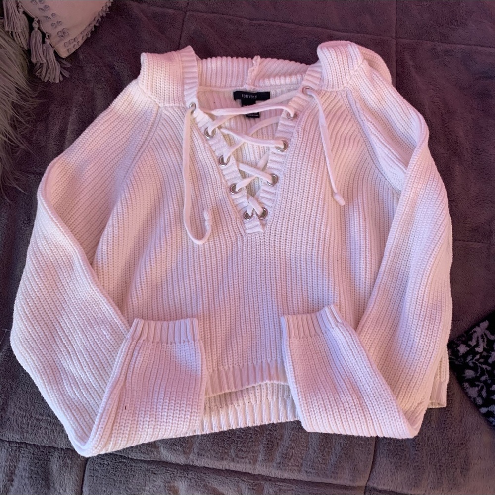 Forever 21 cropped sweater